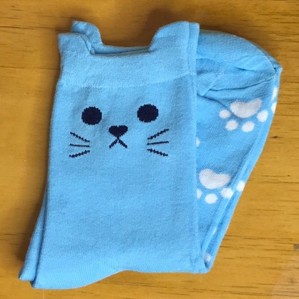 🐱 Kitty Socks - Blue